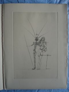 DALI Salvador  Apollinaire   18 ETCHINGS HANDSIGNED #1969 