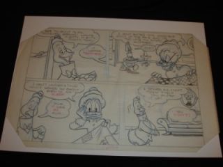 1951 Carl Barks Bob Moore Original Art COMICS STORIES #131 Complete 8 
