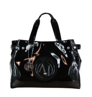 Armani Jeans 05291 55 Womens Handbag AW12 Nero One Size
