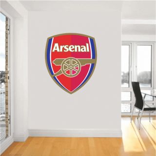 Arsenal England Football Club Decor Interior Wall Sticker 24 Height 