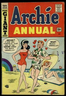 Archie Annual 15 Giant Series Beach Bikini Cover
