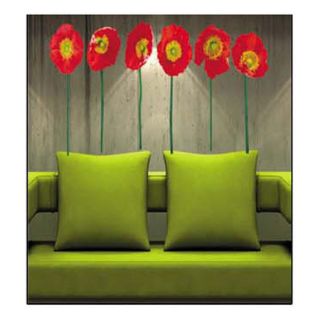 Hibiscus Deco Mural Art Wall Paper Sticker Decal HL905