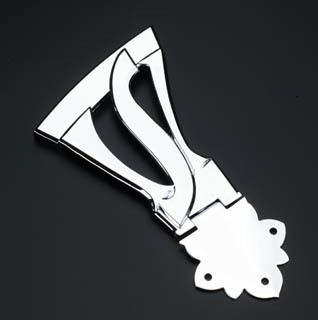Deluxe Jazz Tailpiece for Archtop Guitars Chrome B42