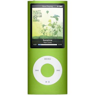 Apple iPod nano 16 GB Green Flash Portable Media Player   Audio 