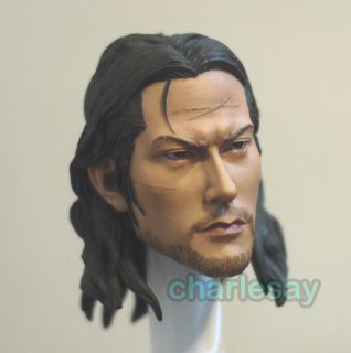 Hot Custom 1 6 Figure Japanese Samurai Head Sculpt Miyamoto Musashi 12 