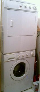 Kenmore stackable washer and dryer front loading near mint