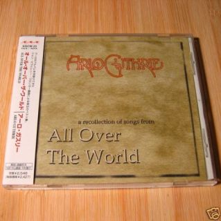 Arlo Guthrie All Over The World Japan CD w OBI Psychedelic Folk RARE 