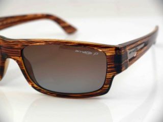 Arnette Polarized Wager Sunglasses Havana Brown Grd New