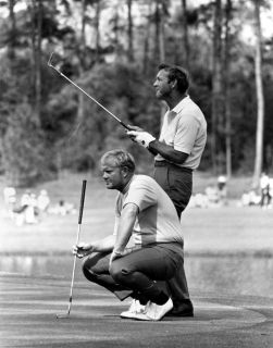 Arnold Palmer Jack Nicklaus 1972 Masters Golf Photo PGA Tour PGA Tour 