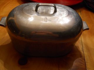 Magnalite Wagner Ware 5 Gallon Covered Roaster Pan 4267 P