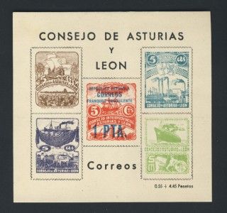 Spain cinderella sheets Consejo de Asturias y Leon (3 scans)