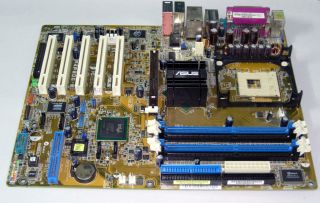 Asus P4P800 E Deluxe Motherboard Intel 865PE Socket 478 Pentium 4 