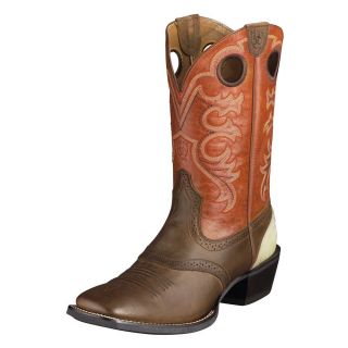 Ariat Western Boots Mens Cowboy Crossfire 9 EE Aged Bark 10002325 