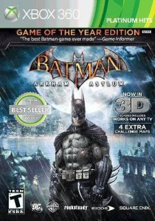 Batman Arkham Asylum Game of The Year Dark Knight vs Joker Xbox 360 