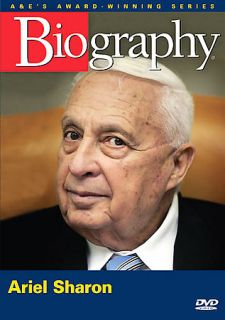 Biography Ariel Sharon by the History Channel New DVD 50 min 