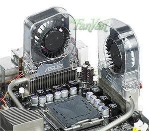 Asus Passive Water Heatpipe CPU Chipset Optional Fans