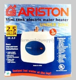 Bosch Ariston GL2 5 Mini Tank Electric Water Heater Compact 
