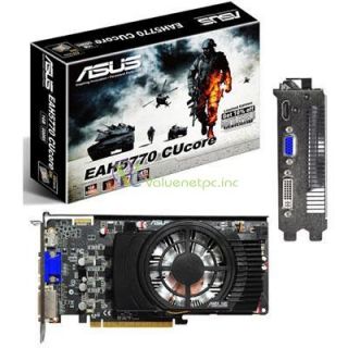 Asus EAH5770 Cucore G 2DI 1GD5 Radeon 5770 Graphics Card 850 MHz Core 