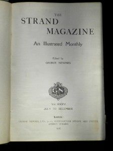 The Strand Magazine 36 Arthur Conan Doyle Sherlock Holmes Winston 