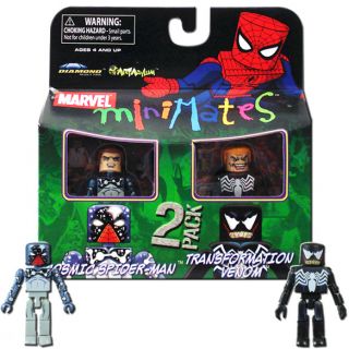   24 Cosmic Spider Man & Transformation Venom   Art Asylum/ DST