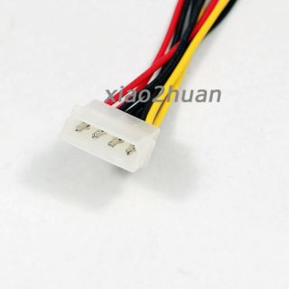 IDE to 2 Serial SATA ATA Splitter Power Adapter Cable