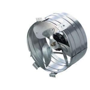   1600 CFM Power Gable Vent in Mill Attic Ventilation Fan Pro3