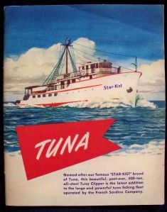 Vintage Star Kist Tuna Eatwell Sardines Recipe Book