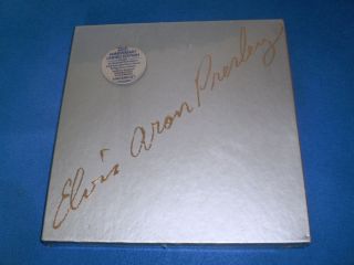 ELVIS ARON PRESLEY 25TH ANNIVERSARY LIMITED EDITION 8 VINYL LP SILVER 