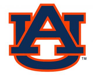 Auburn University Large Logo Cornhole Decals Set of 2