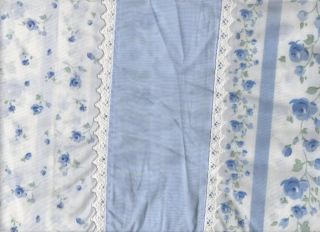 Ashby Rose White Blue Lace Single Quilt DOONA Cover Set Cushion Euro 