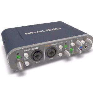 Audio Fast Track Pro 4x4 Mobile USB Audio MIDI Interface with 