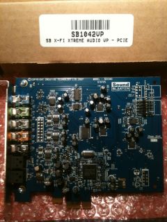   SB1040 PCI Express Sound Blaster x Fi Xtreme Audio Sound Card