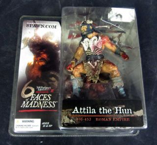   McFarlane Monsters Action Figure 6 Faces of Madness   Attila the Hun