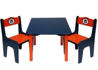Auburn University Tigers Kids Table and Chairs Set