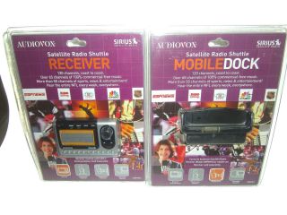 Audiovox SIR PNP3 For Sirius Car Home Satellite Radio Receiver MOBILE 