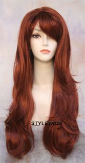 color shown 130 red auburn approx length 28 bangs length 5 cap type 