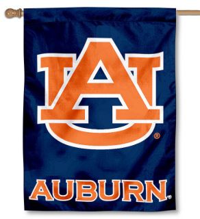 Auburn Tigers AU University College House Flag