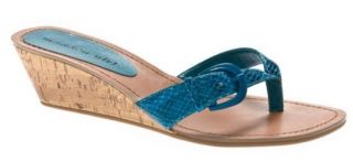 50 Madden Girl Wallie Sandals New Turquoise 6 6 5 9 5