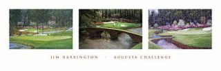 AUGUSTA CHALLENGE Masters Golf Augusta National Poster Print