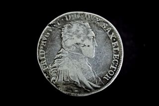   States Saxony Frederick Augustus I Silver 2 3 Thaler Taler