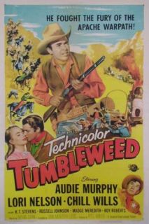 Audie Murphy Tumbleweed 1953 DVD NTSC