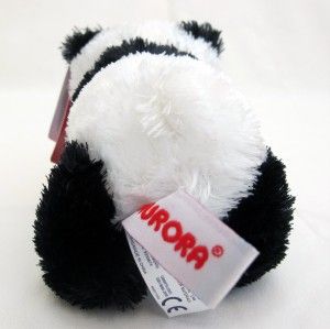 aurora plush panda bear mini flopsie stuffed animal toy new