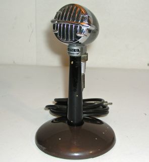 Astatic JT 30 Microphone with Desk Stand