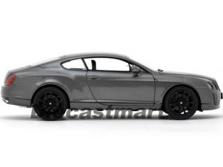   24 24018 2013 BENTLEY CONTINENTAL SUPERSPORTS COUPE NEW DIECAST GREY