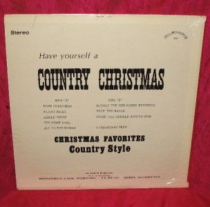 HAVE YOURSELF A COUNTRY CHRISTMAS ALSHIRE LP XM 1 STEREOSEALED