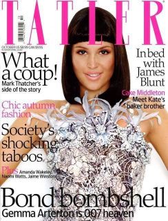 Tatler Magazine 10 08 Fashion Winstone Gemma Arterton