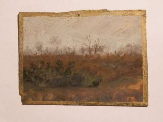 Arthur B. Wilder (1857   1945) Small Impressionist Oil Landscape