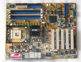Asus P4P800 E Deluxe Motherboard Intel P4 3 4c CPU