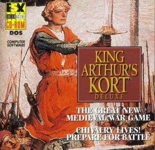 King Arthurs Kort Deluxe PC CD Battle Conquer Britain Knights 