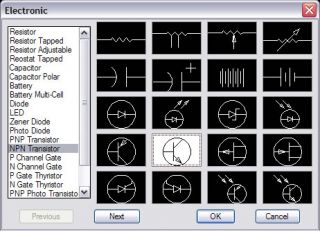 Once loaded in AutoCAD or AutoCAD LT, Electrical Symbols 